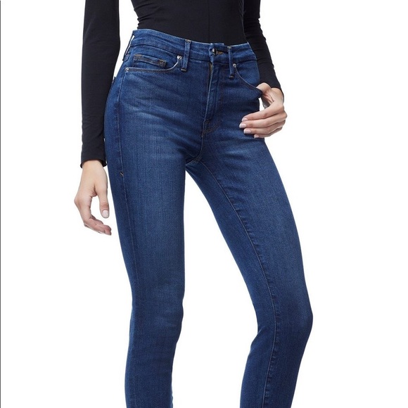 good american high waisted jeans